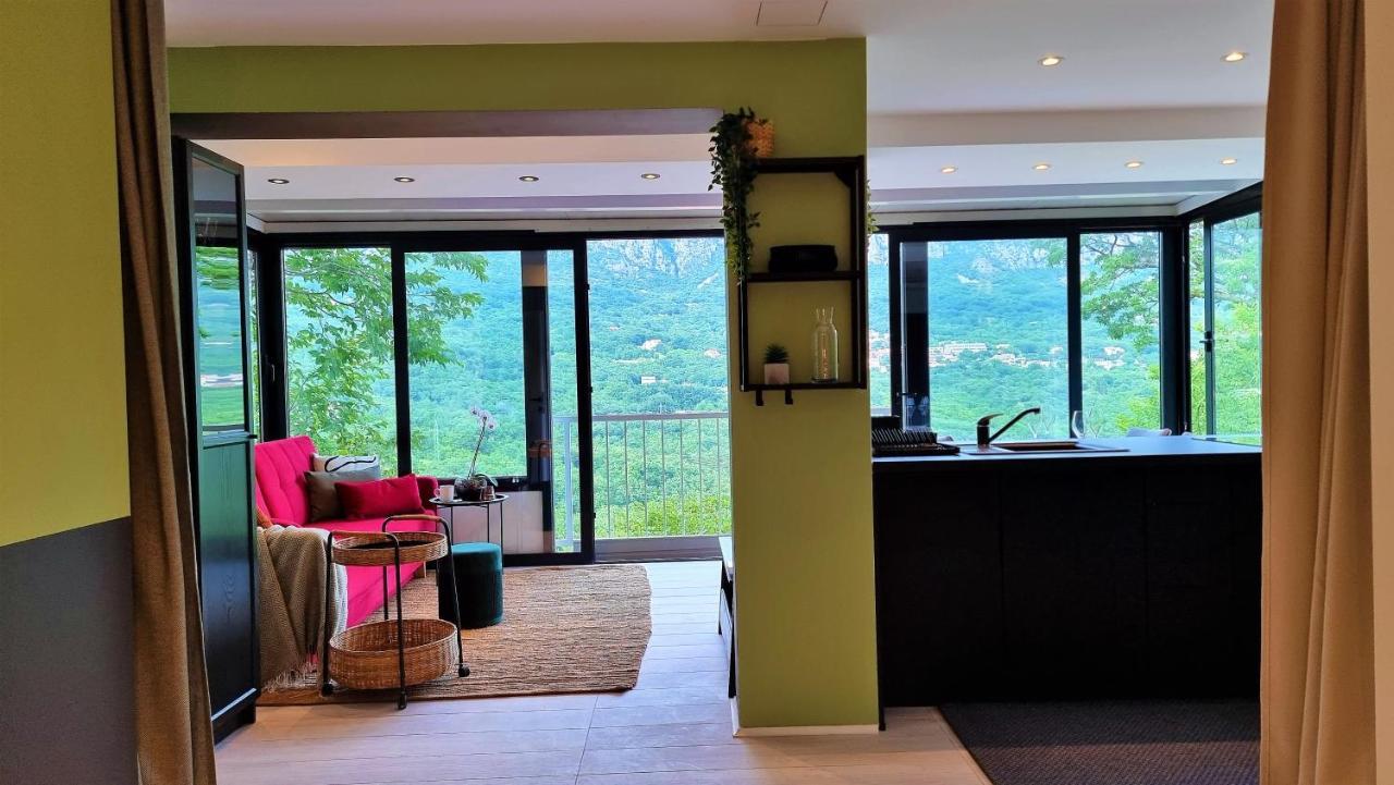 בריביר Amazing Sea-Mountain Valley View House With 3 Terraces And Huge Chill Gardens, 5Min From The Sea! מראה חיצוני תמונה