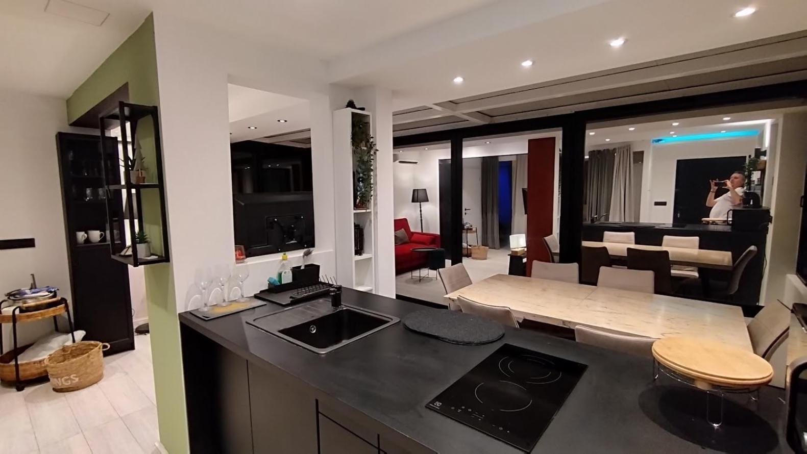 בריביר Amazing Sea-Mountain Valley View House With 3 Terraces And Huge Chill Gardens, 5Min From The Sea! מראה חיצוני תמונה